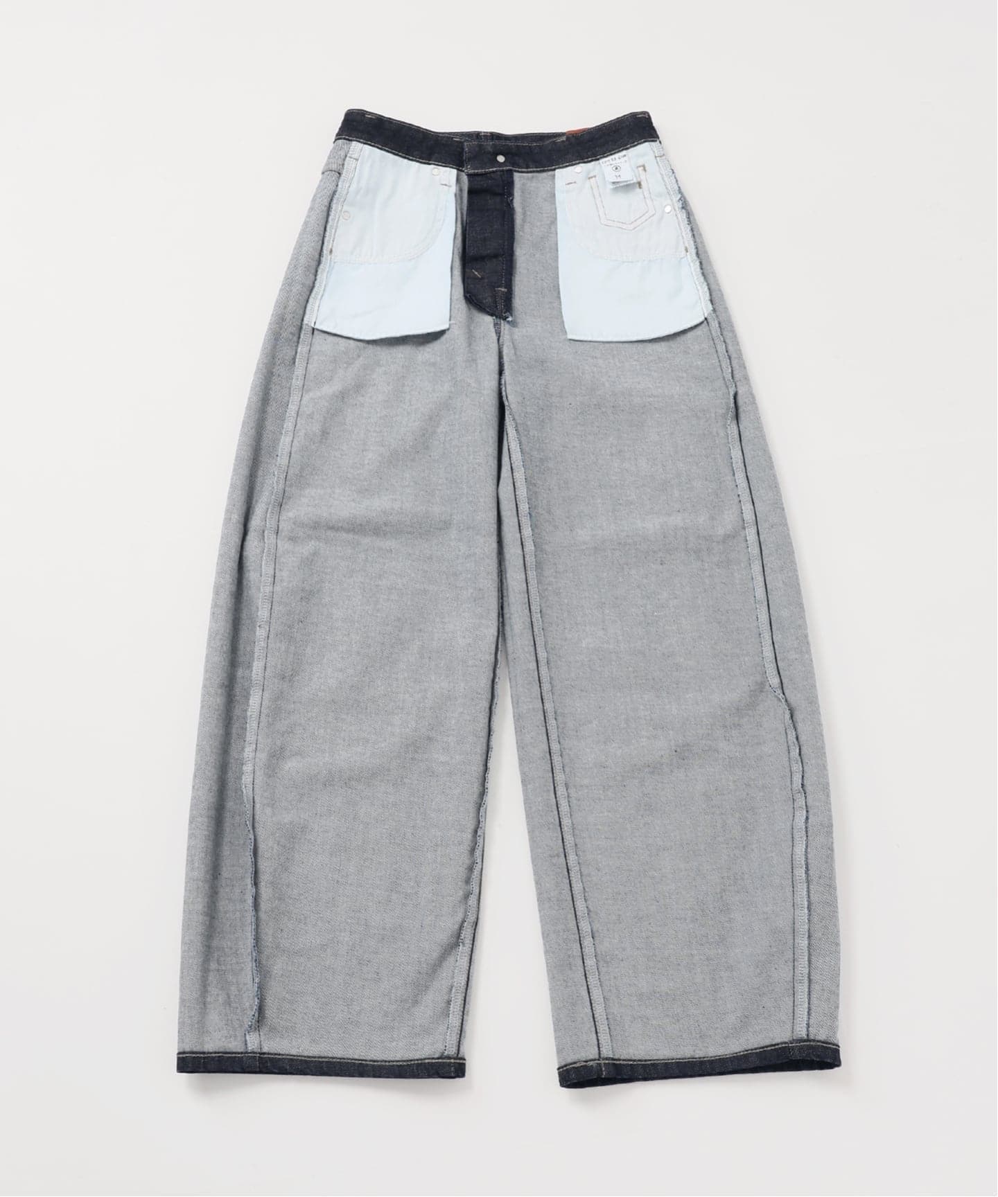 追加》SOMETHING / サムシング 別注 NEW HANA CURVE TAPERED*（デニム