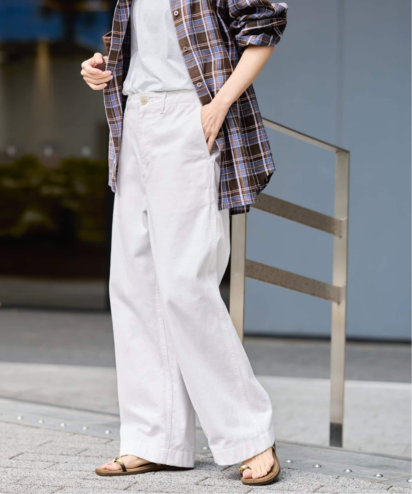 ≪一部カラーWEB限定 / 追加≫OVER SIZED CHINO パンツ 2（チノパンツ