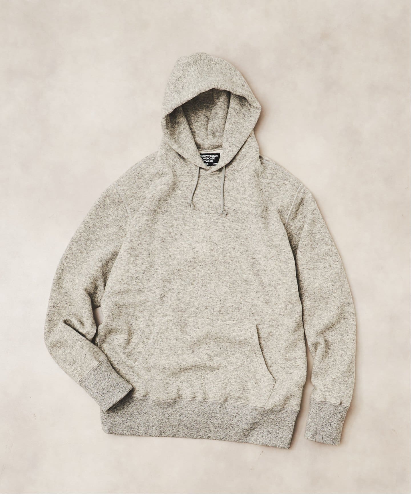 LOOPWHEELER for LOWERCASE】ツリアミウールルーズフーディー