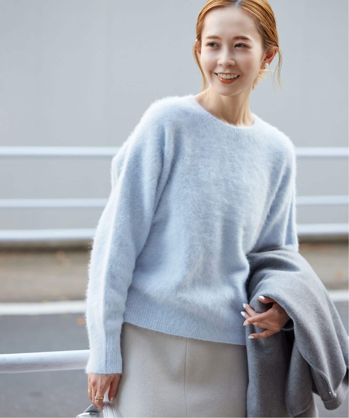 追加》フォックスカシミヤプルオーバー（ニット／セーター）｜SLOBE