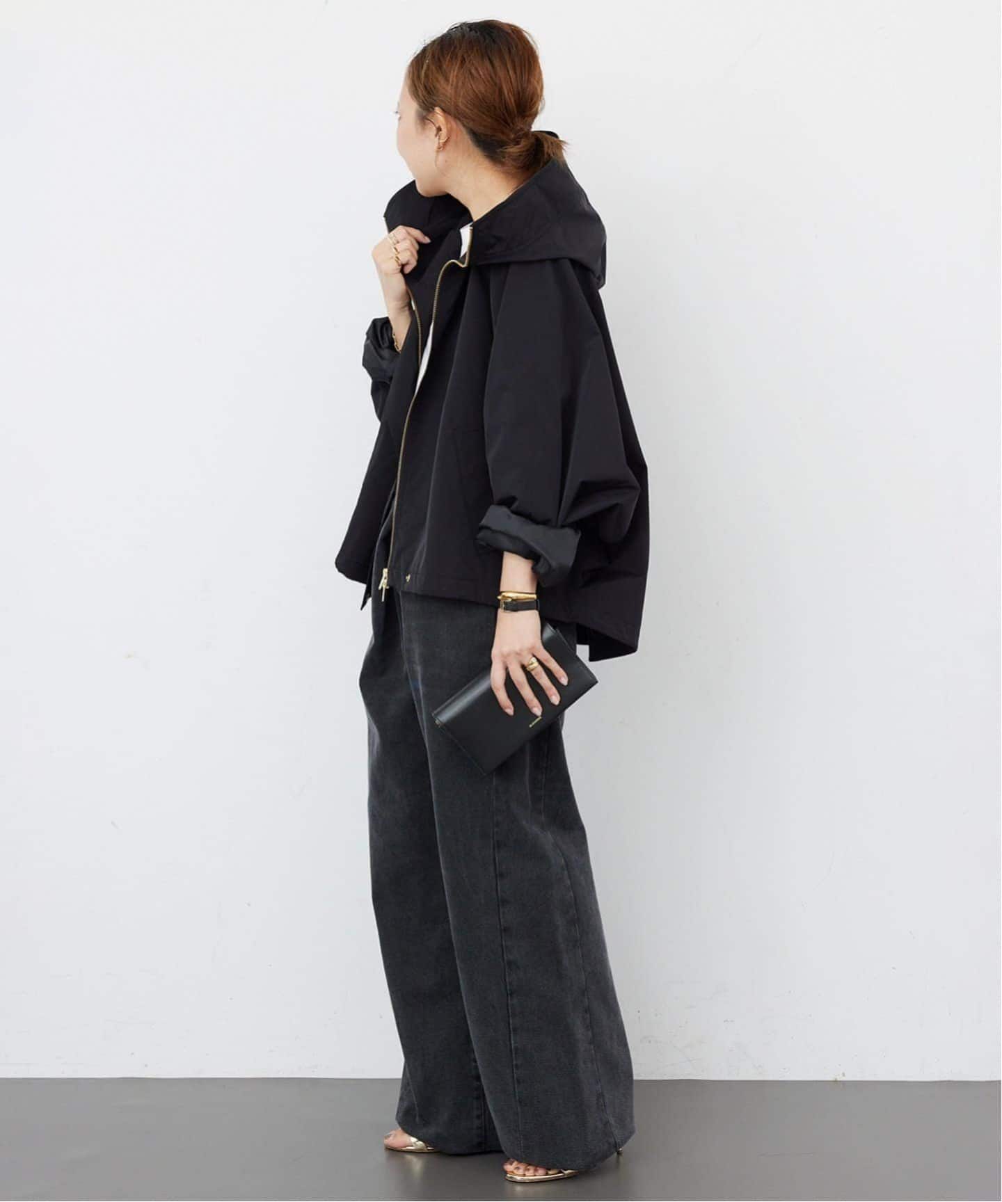 DARKPARK/ダークパーク】 INES USED BLACK デニム（デニムパンツ