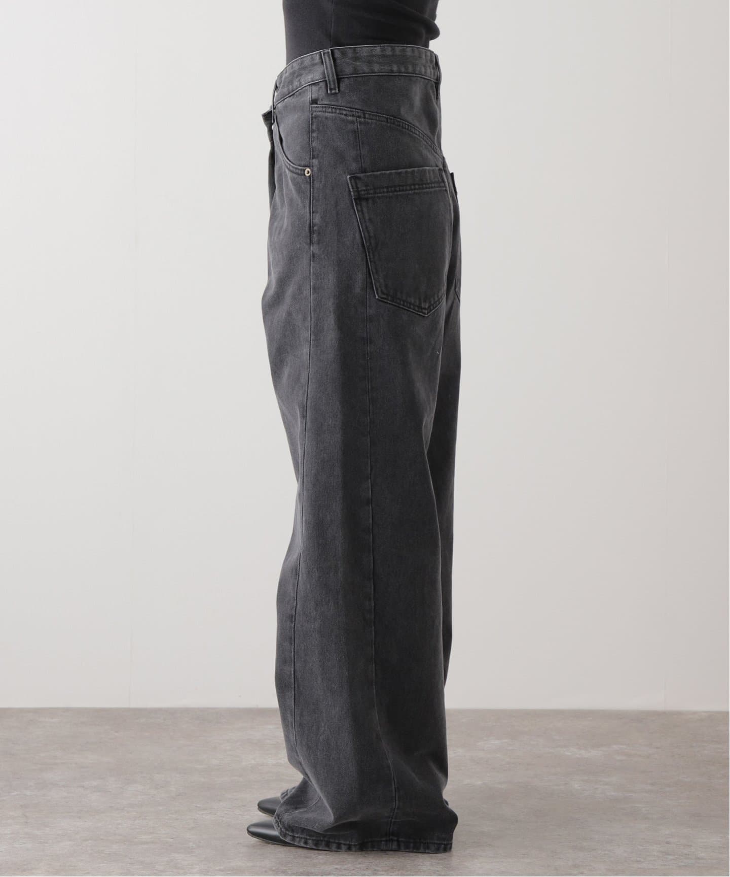 DARKPARK/ダークパーク】 INES USED BLACK デニム（デニムパンツ