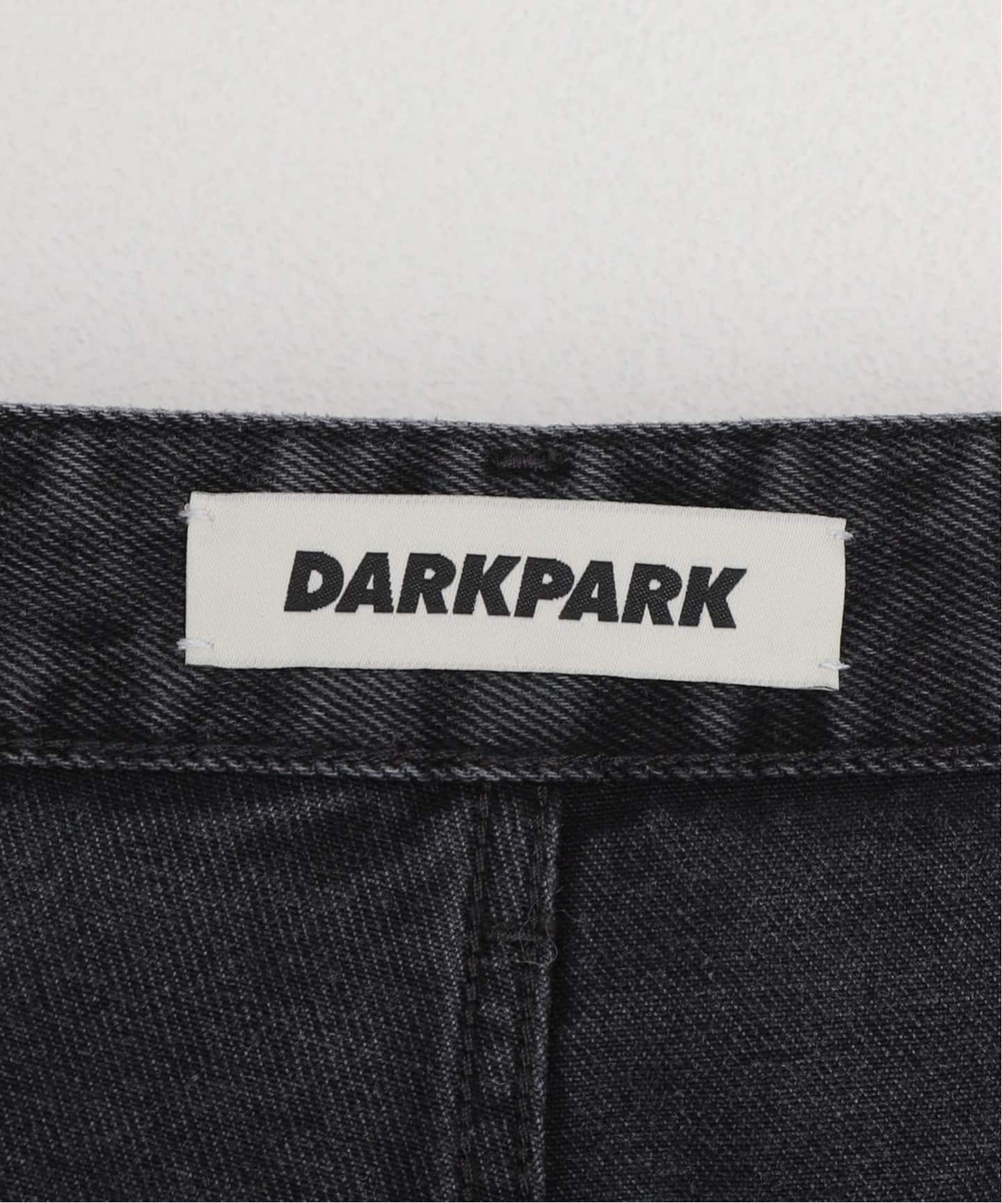 DARKPARK/ダークパーク】 INES USED BLACK デニム（デニムパンツ