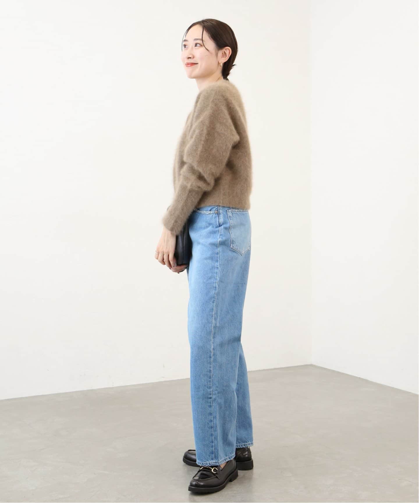 追加2》【KURO/クロ】別注 OPTIMA ワイドテーパードデニム (タンショク