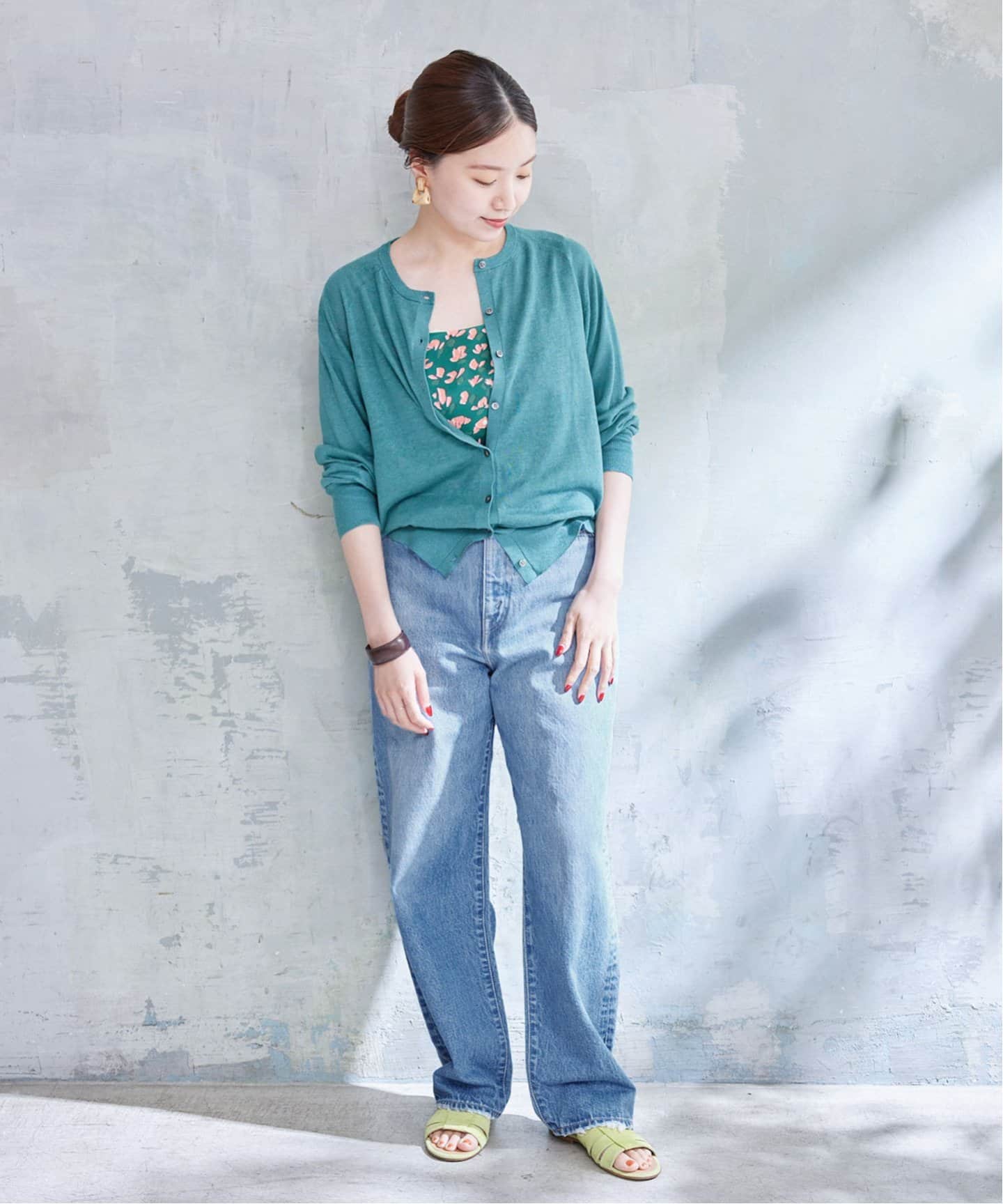 追加2》【KURO/クロ】別注 OPTIMA ワイドテーパードデニム (タンショク