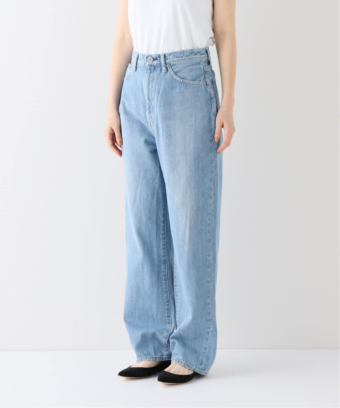 追加2》【KURO/クロ】別注 OPTIMA ワイドテーパードデニム (タンショク