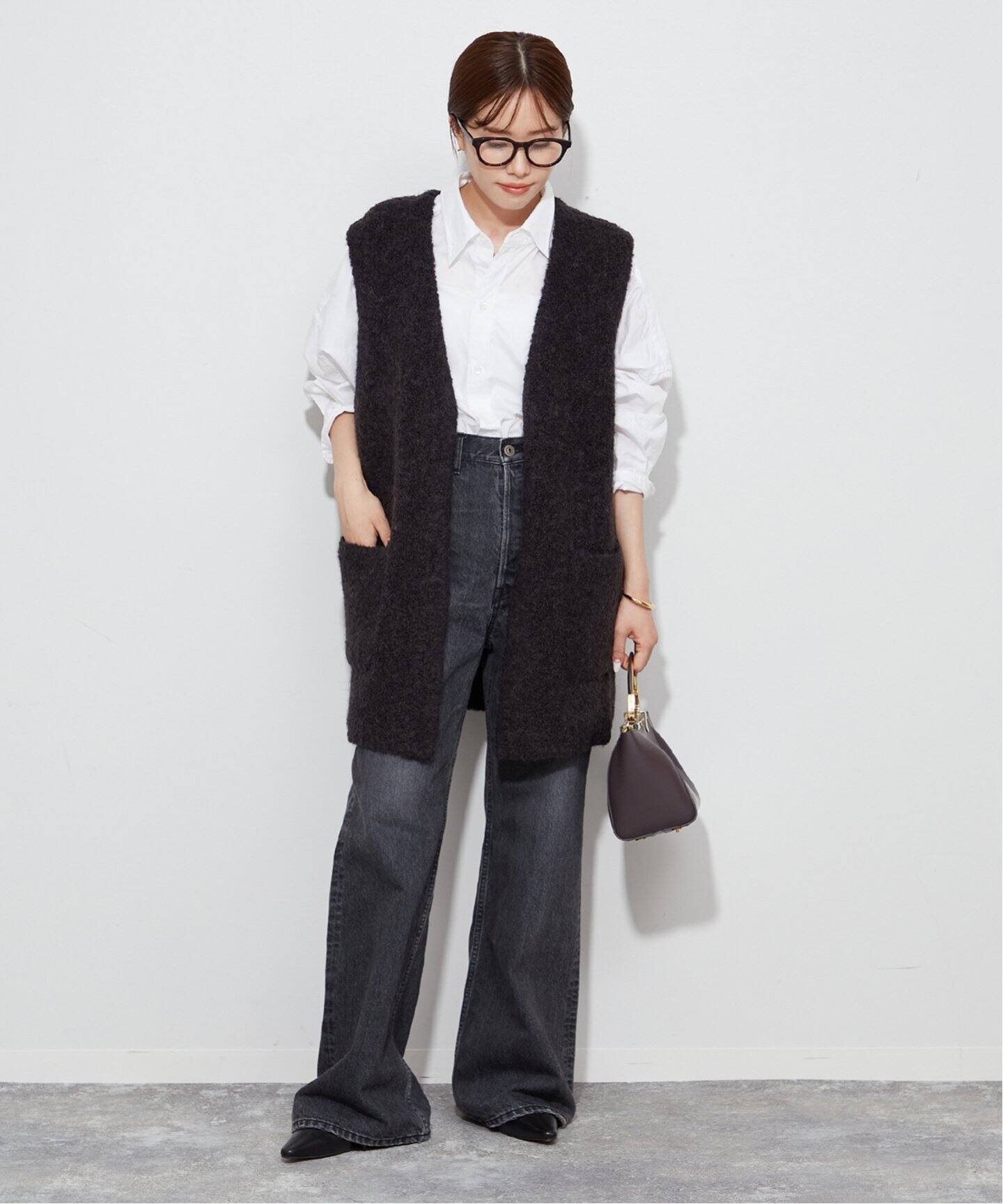 追加》Semi Flared デニムパンツ（デニムパンツ・ジーンズ）｜Plage