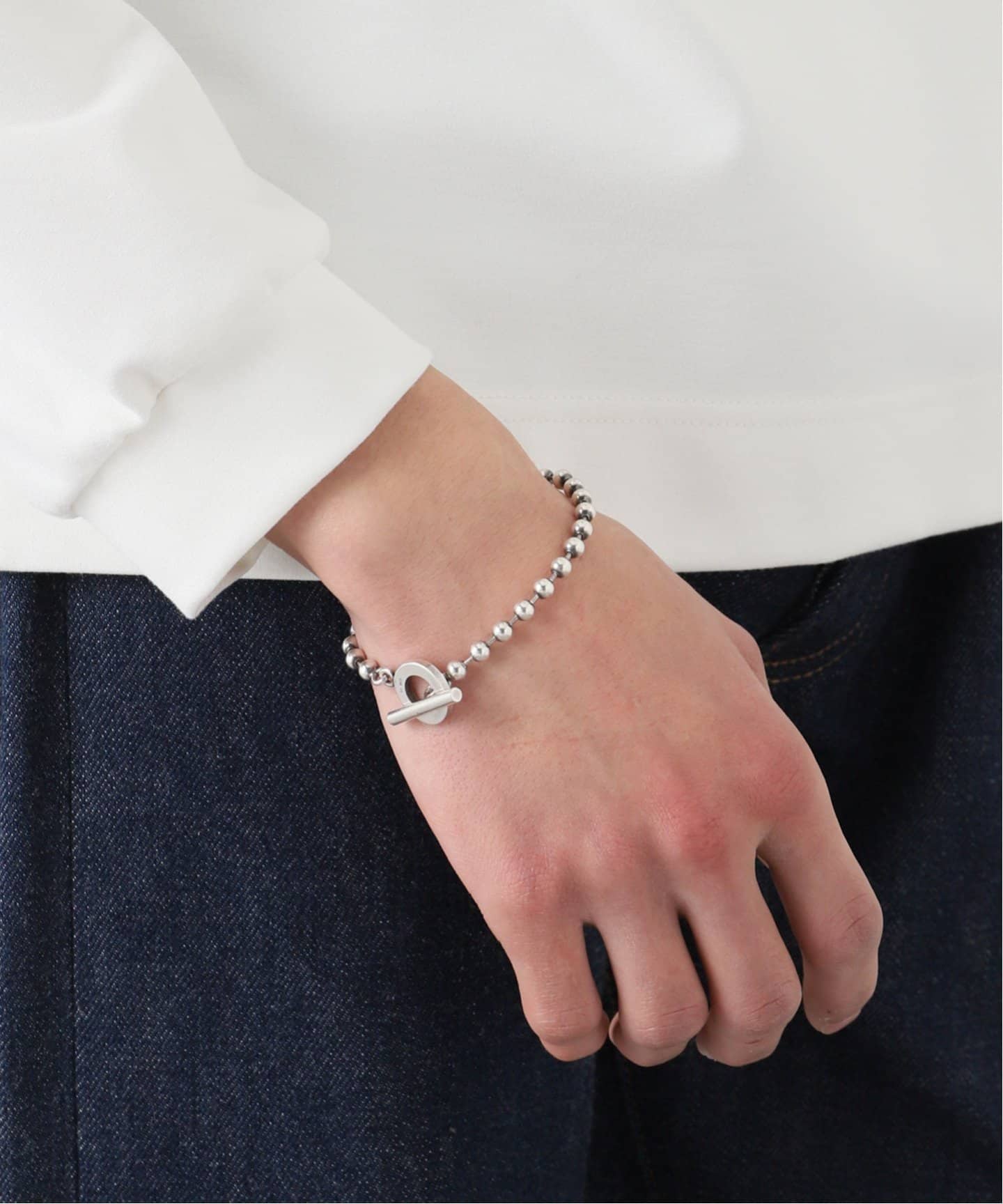 GUCCI/グッチ ブレスレット ハート ボールチェーン SV925(シルバー)