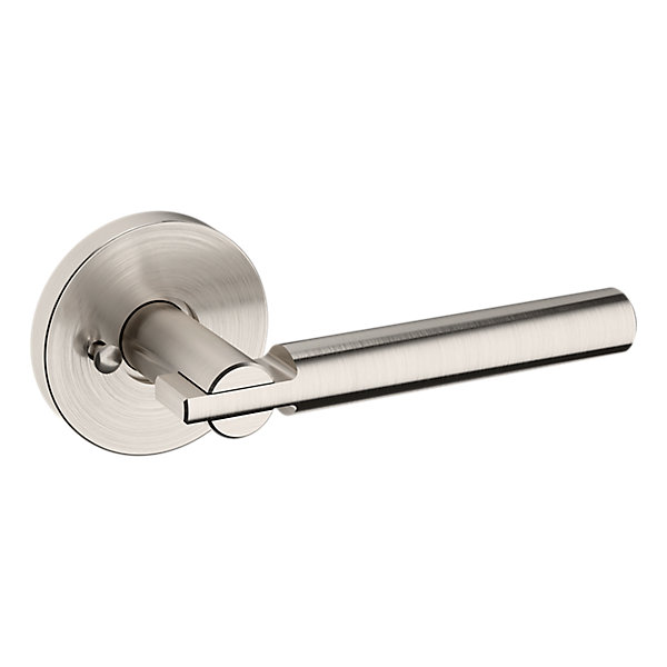 5161 Lever with 5046 Rose- Privacy - Lifetime (PVD) Satin Nickel