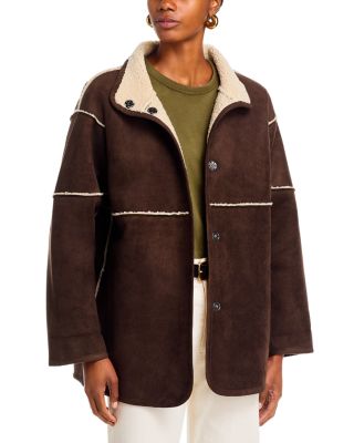Velvet by Graham & Spencer Albany Reversible Faux Shearling Jacket