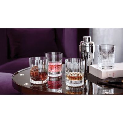 Baccarat 4 Elements Double Old Fashioned Glass, Set of 4