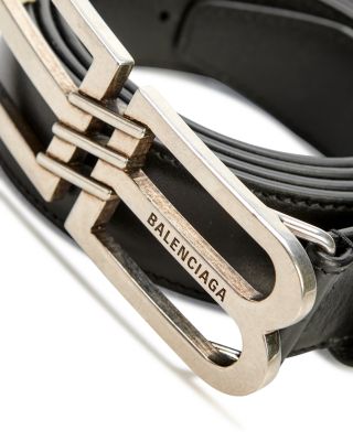 Balenciaga Men's BB Signature Belt BB Monogram Coated Canvas