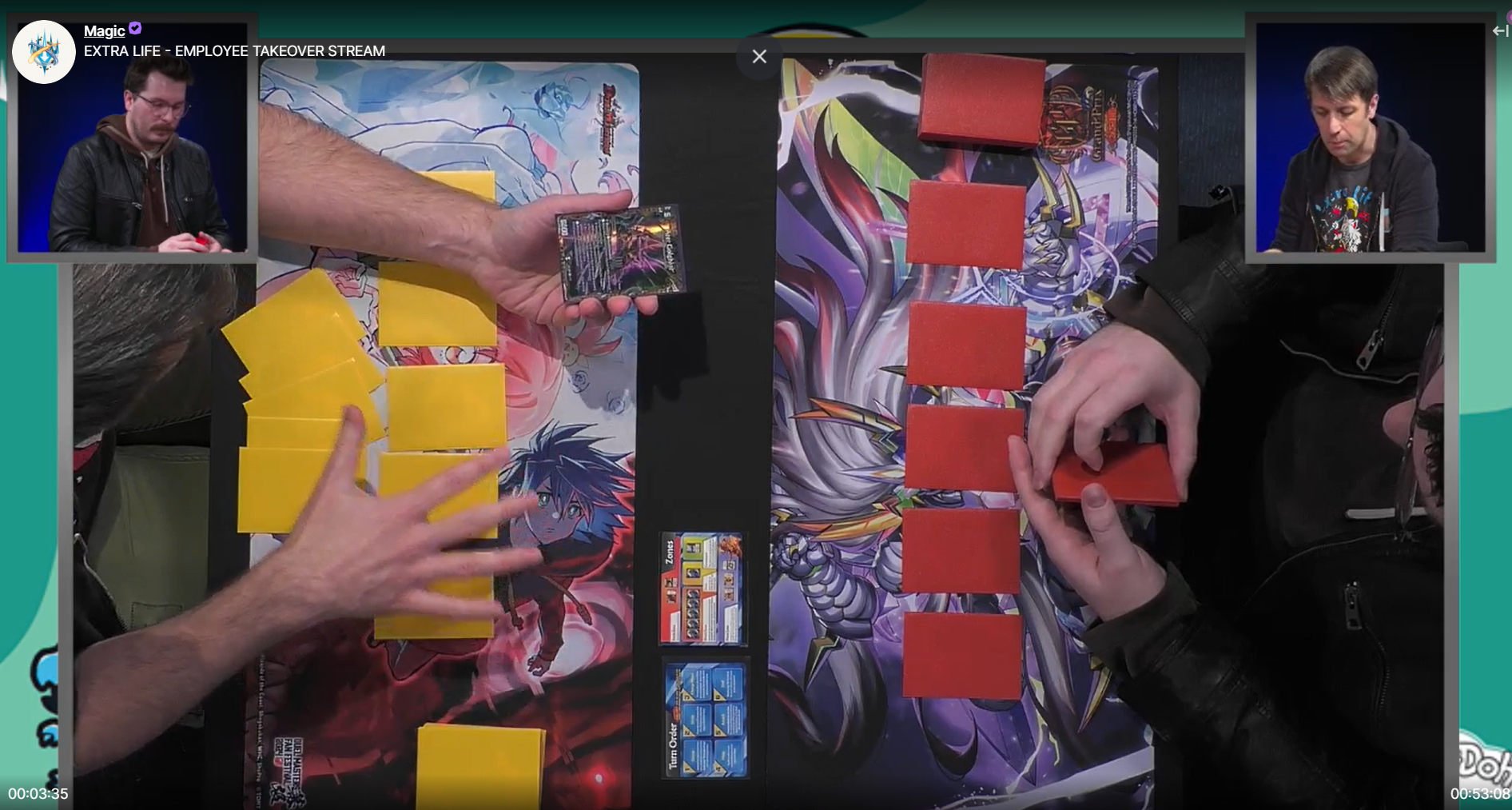 海外】ウィザーズ公式配信にて、英語版DMカードが登場