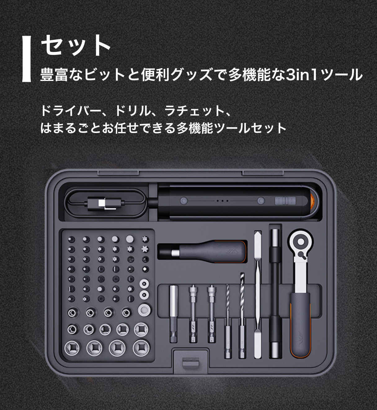 JIMIBOX X3-ABI】が機能性の高いツールセット、おすすめ