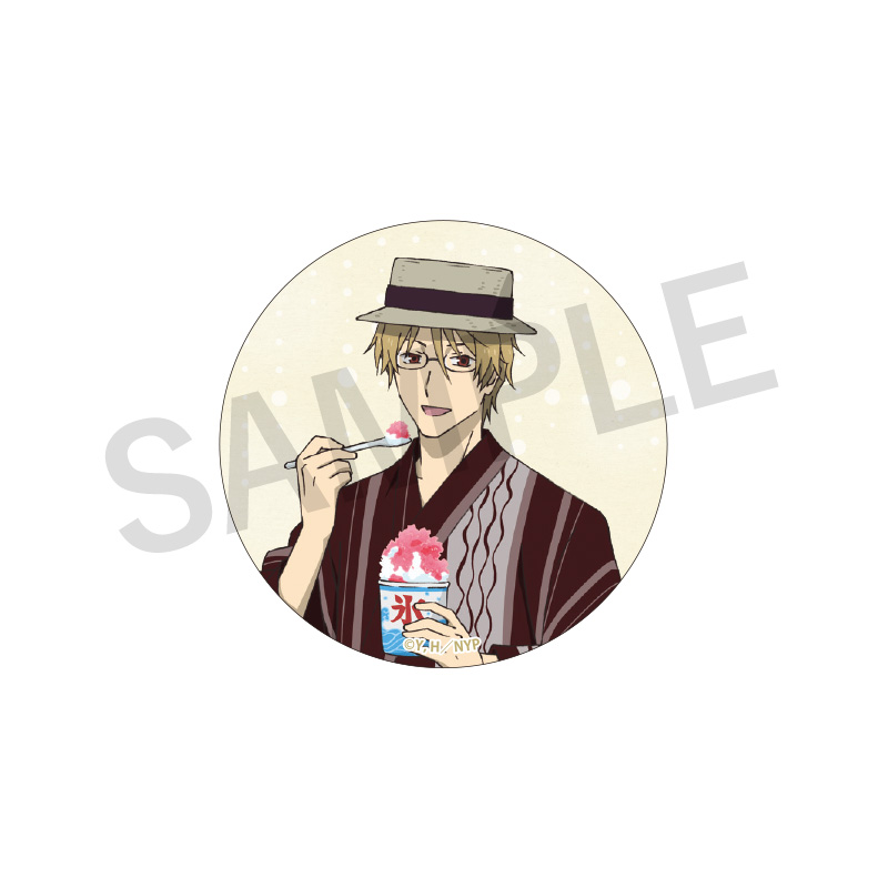 缶バッジコレクション（浴衣）【夏目友人帳 アニメ公式オンラインストア】