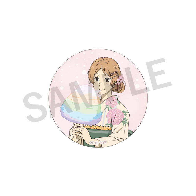 缶バッジコレクション（浴衣）【夏目友人帳 アニメ公式オンラインストア】