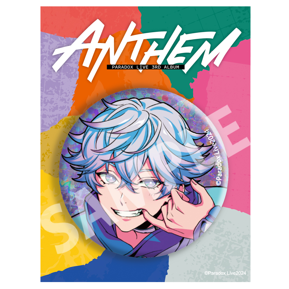 Paradox Live BIG缶バッジ ANTHEM 矢戸乃上 那由汰【アニメタイムズSTORE】
