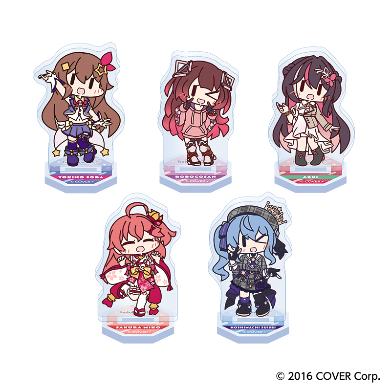 ホロライブシティアトラクションズ ミニアクリルスタンドセット（0期生