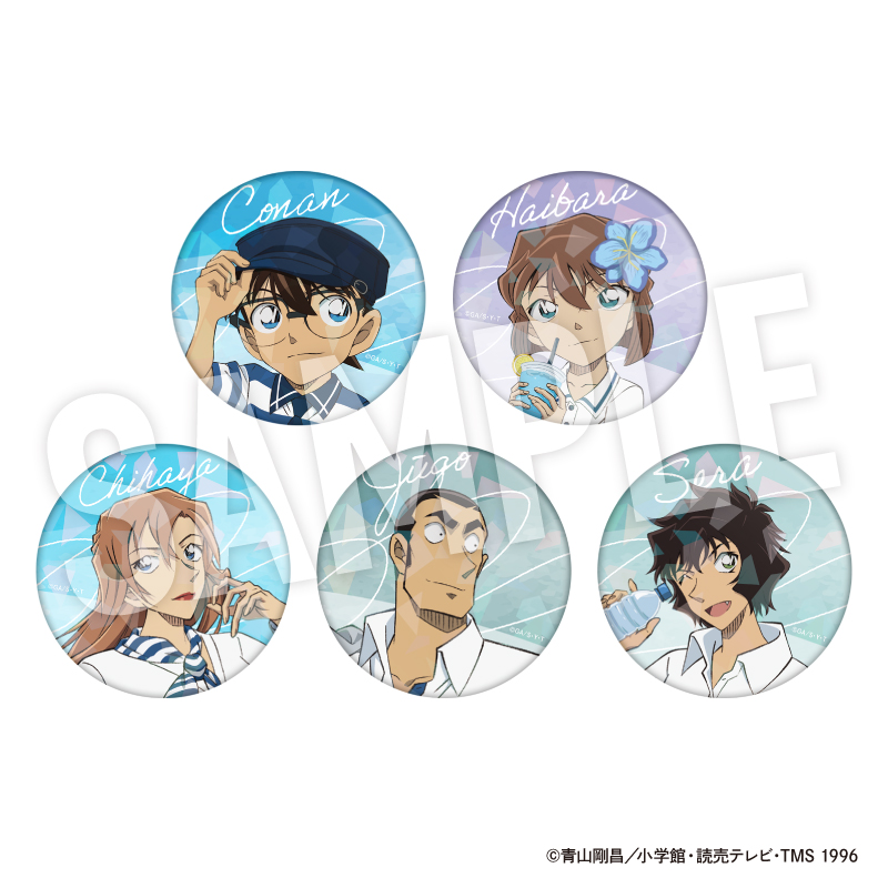 名探偵コナン トレーディングホロ缶バッジ Seaside【YTE公式オンライン