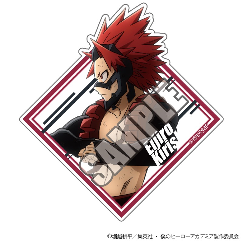 僕のヒーローアカデミア クリアステッカー Match-up! (切島鋭児郎
