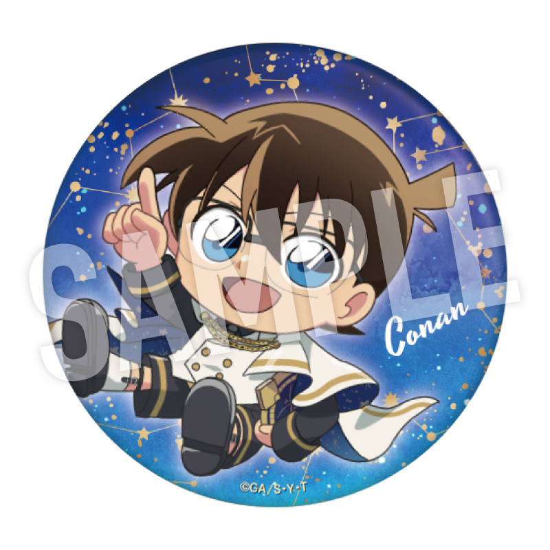 名探偵コナン トレーディング缶バッジ 天文学者 デフォルメ【YTE公式