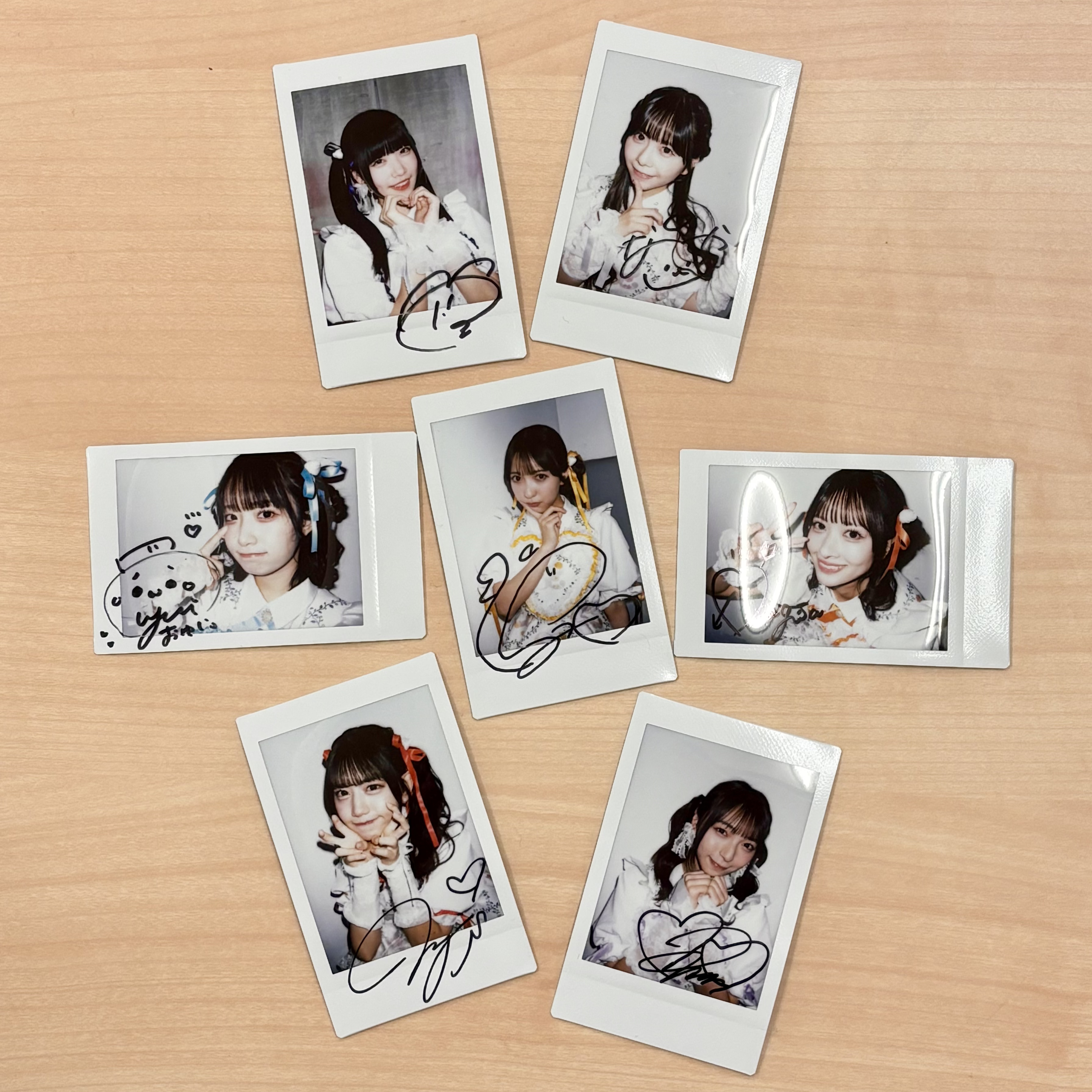 SWEET STEADY メンバー別チェキ(ランダムサイン入) - ハート衣装