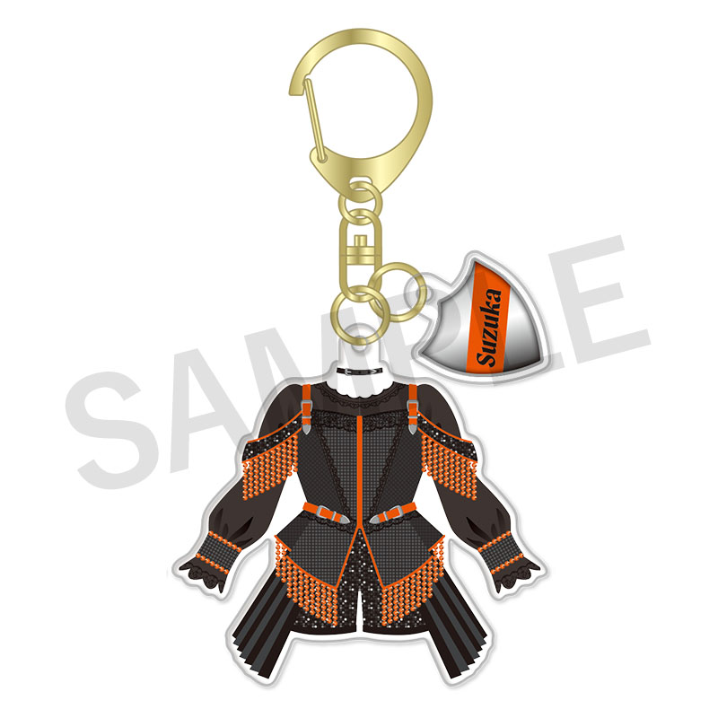 FRUITS ZIPPER メンバー別衣装アクキー-3rd Anniv. SSAブラック衣装