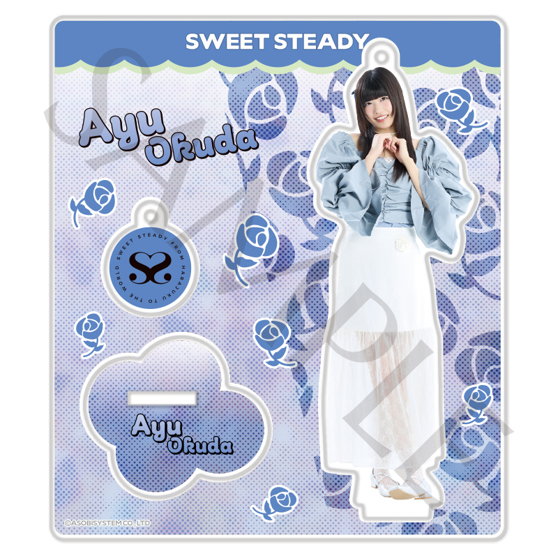 SWEET STEADY アクリルスタンドキーホルダー-styling 2024AW edition