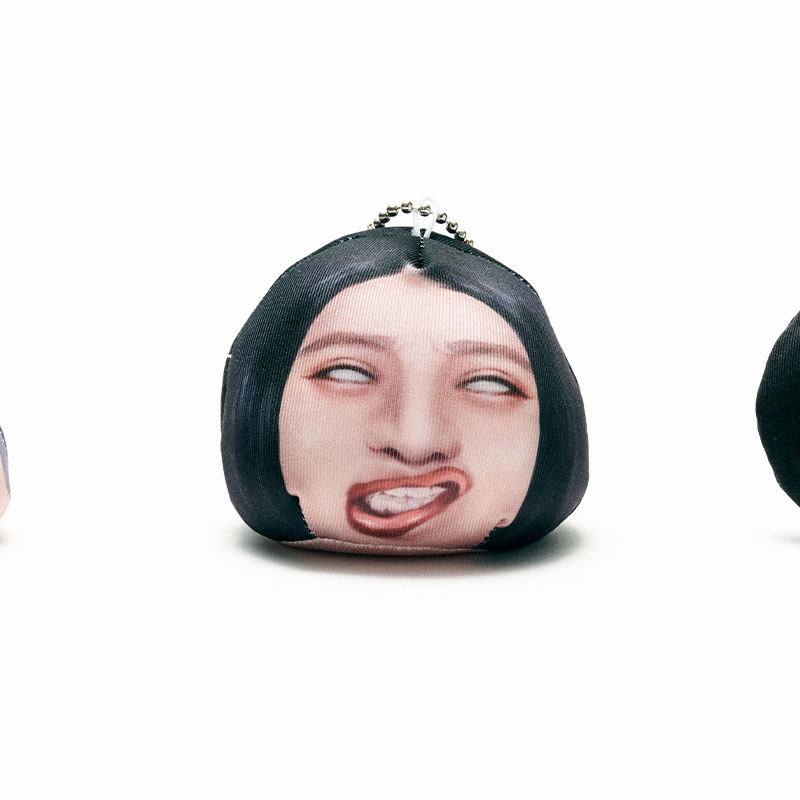 お手玉キーホルダー/メンチ切りver.(ランダム/全4種)【ASOBIMALL