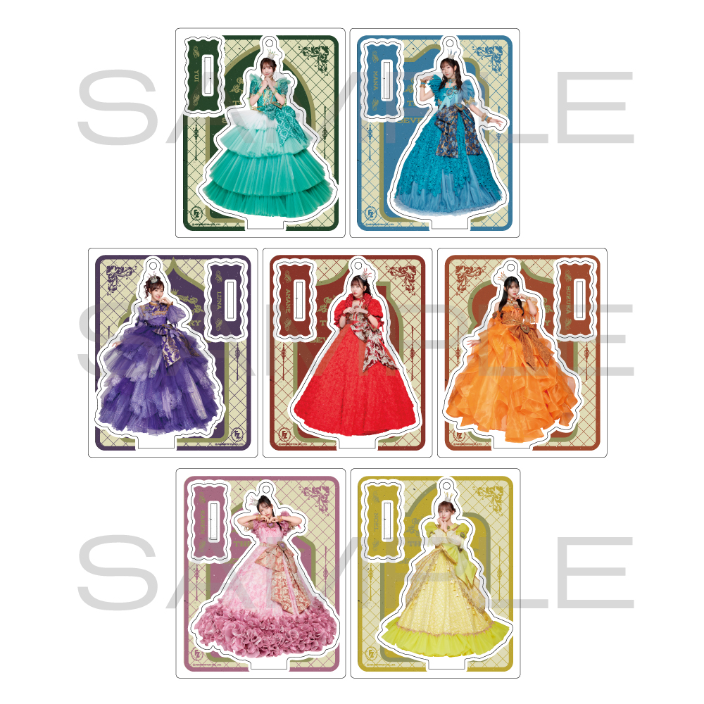 FRUITS ZIPPERメンバー別アクスタ-2024 秋Tour Long dress edition