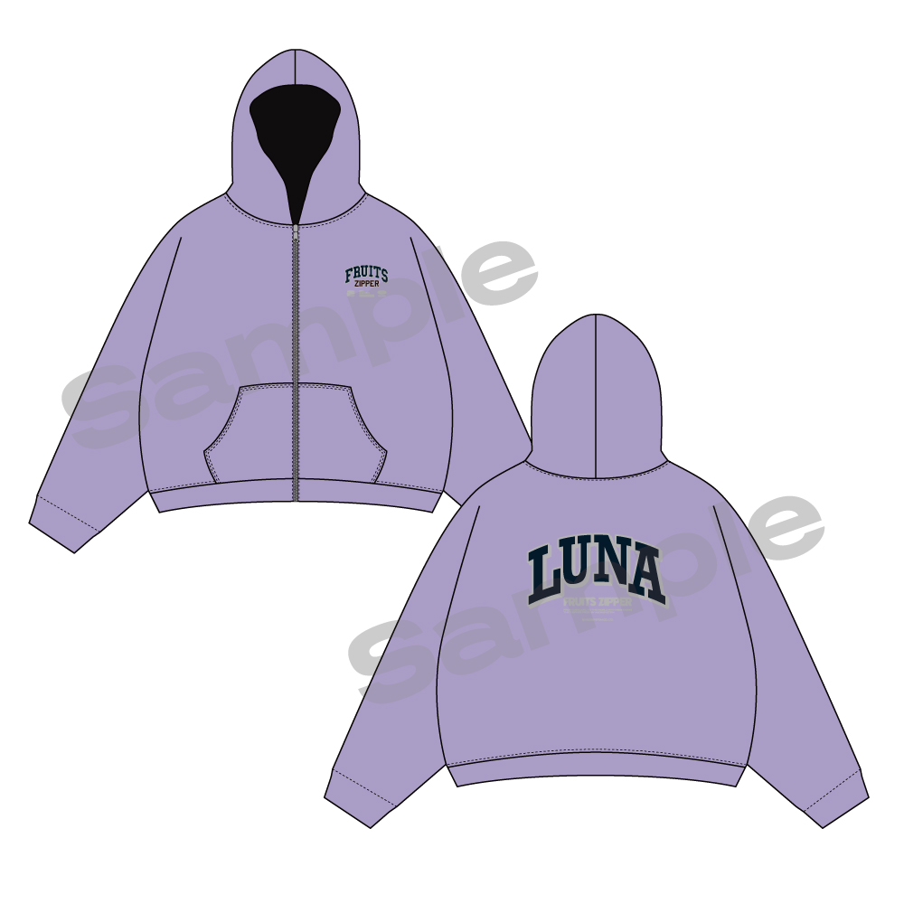 FC限定】FRUITS ZIPPER OSHI API Zip-up hoodie【ASOBIMALL(アソビ