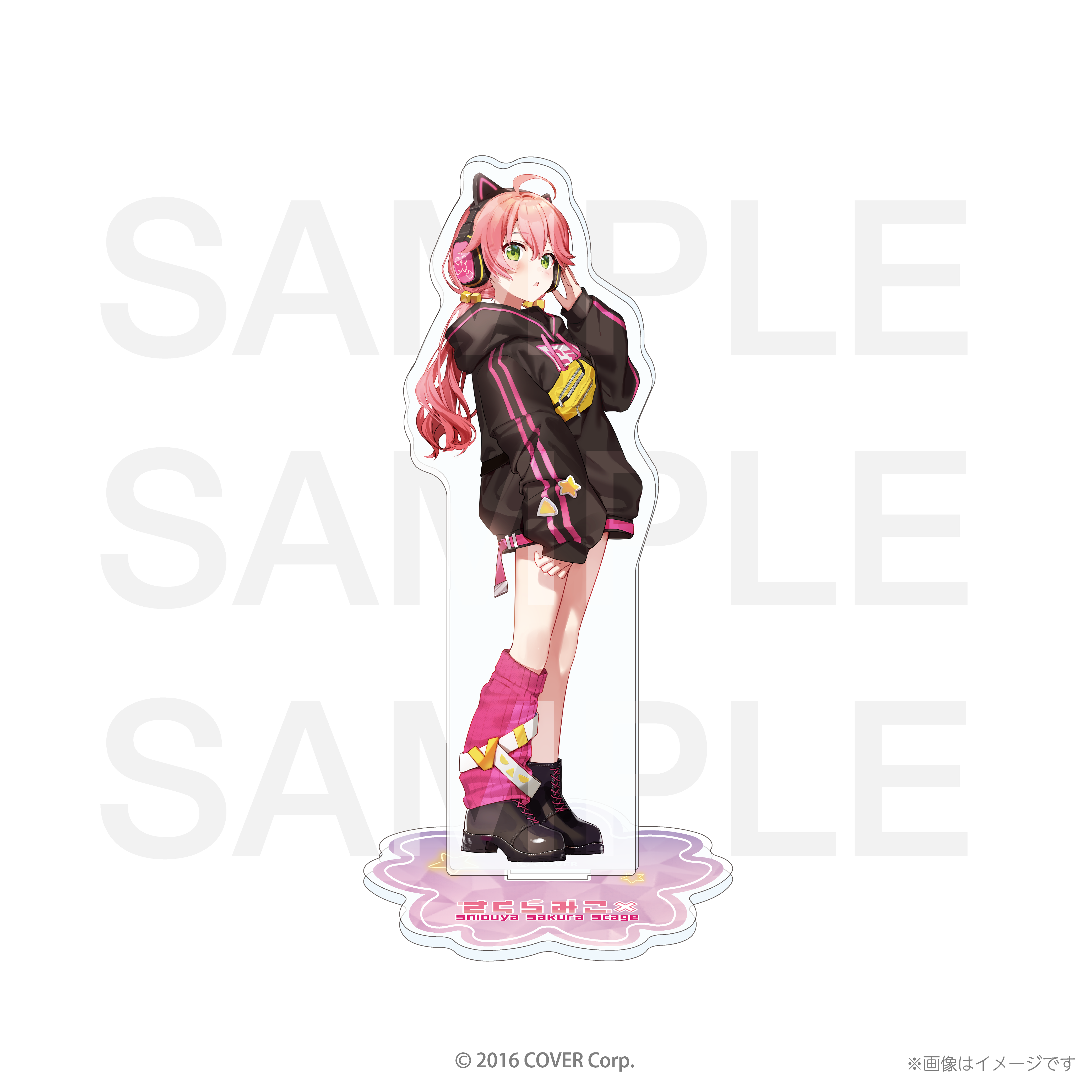 さくらみこ×Shibuya Sakura Stage トレーディングアクリルキーホルダー