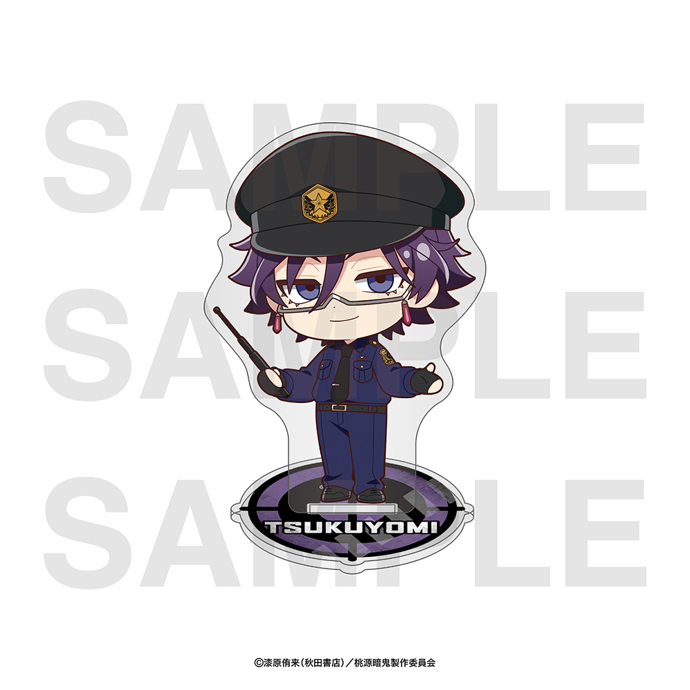 TVアニメ『桃源暗鬼』〜police〜デフォルメアクリルスタンド 桃華月詠
