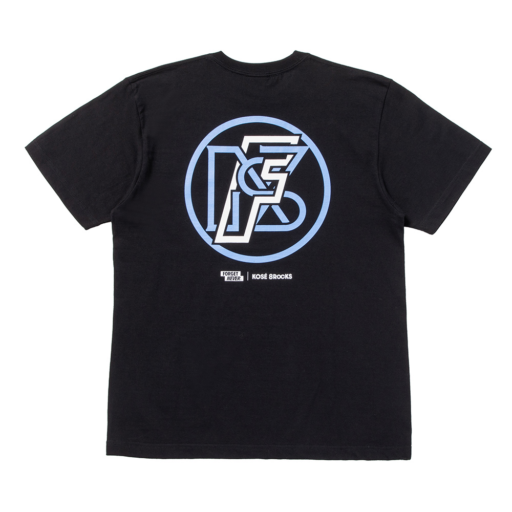 KOSE 8ROCKS】FORGET NEVER COLLABORATION T-SHIRTS【D.LEAGUE