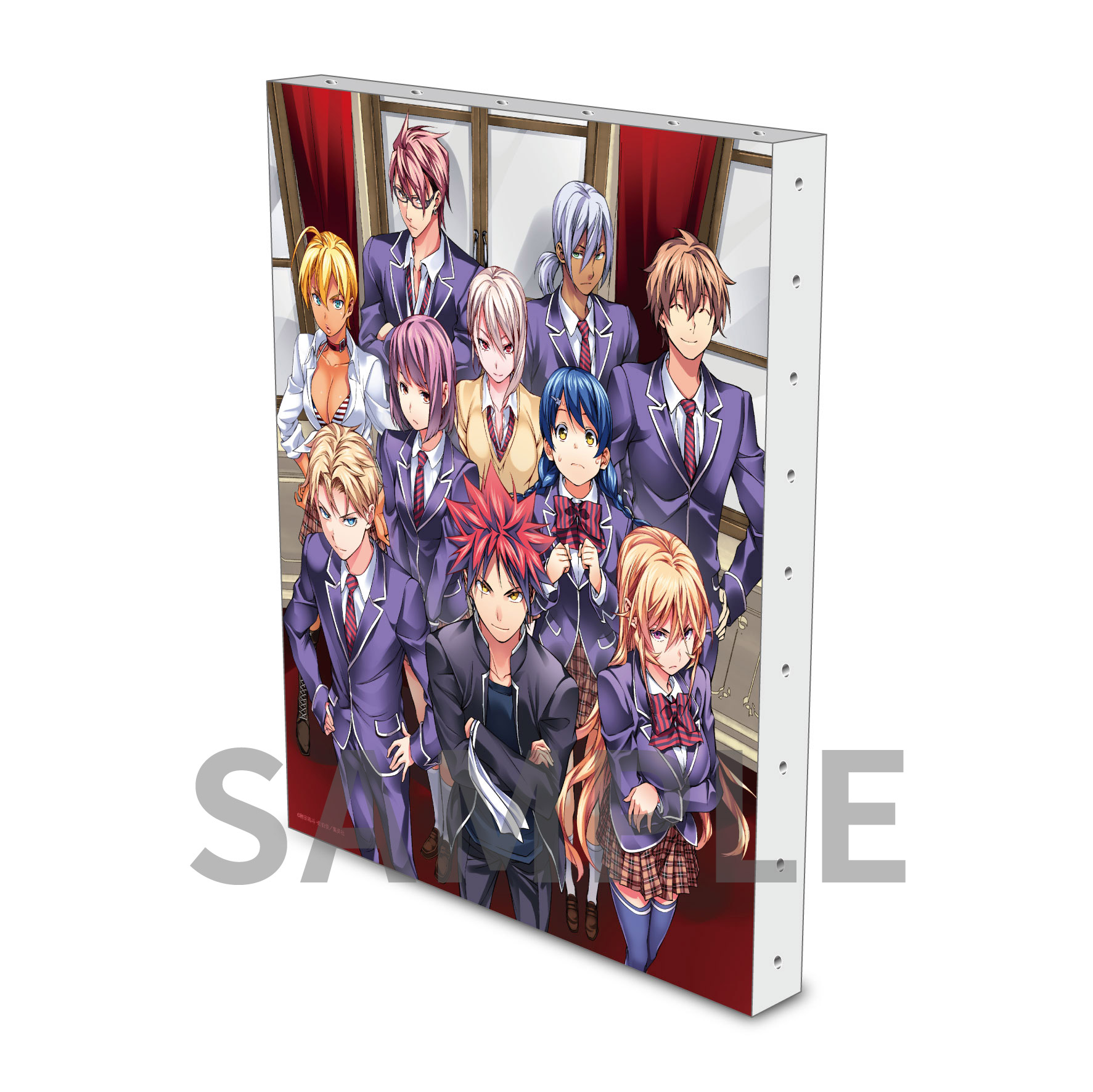 食戟のソーマ「遠月学園祭」フルカラーアートボード RED【KOTOWARI