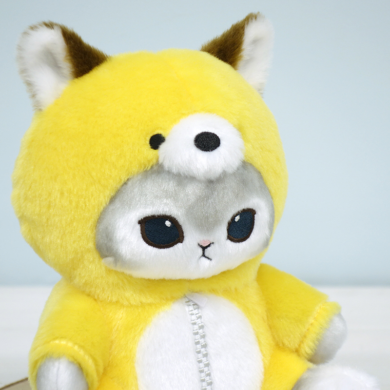 ぽてたまぬいぐるみ mofusand キツネにゃん グレー【サン・アロー公式