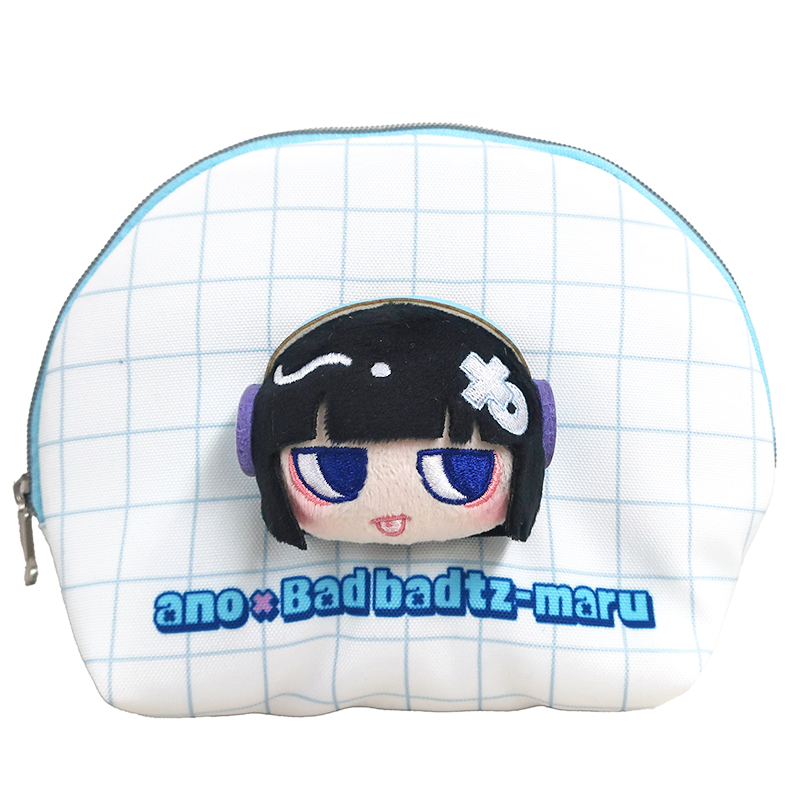 ボアフェイスポーチ ano ano×バッドばつ丸【marimo craft ONLINE SHOP】