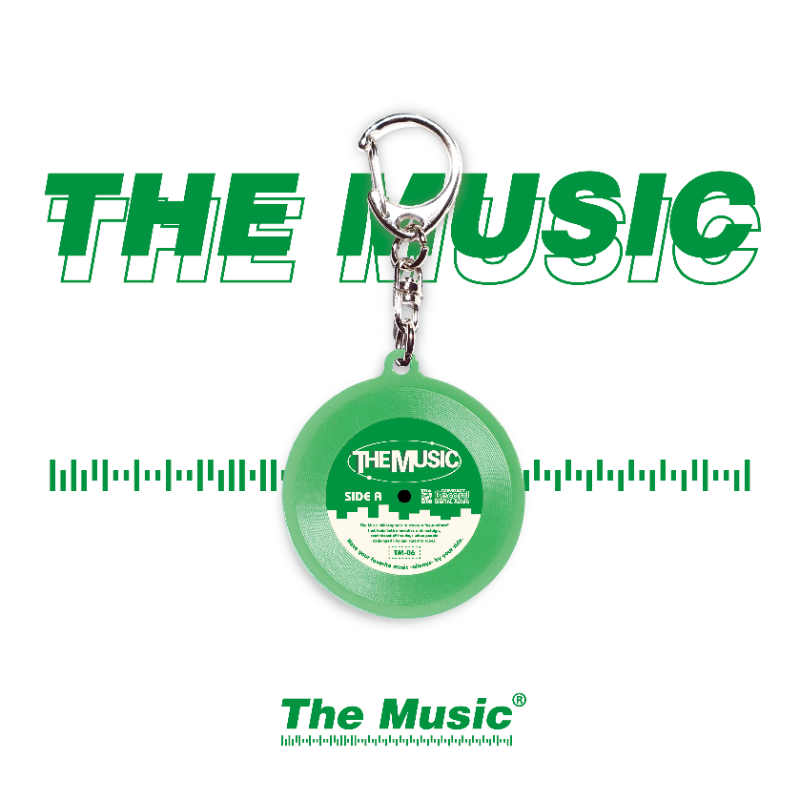 ミュージックキーホルダー 【ver.D-WAN】（White）【【公式】The Music