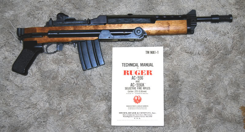 Ruger AC556K モデルガン タナカ] ルガー⁄RUGER MINI14 AC556K 金属