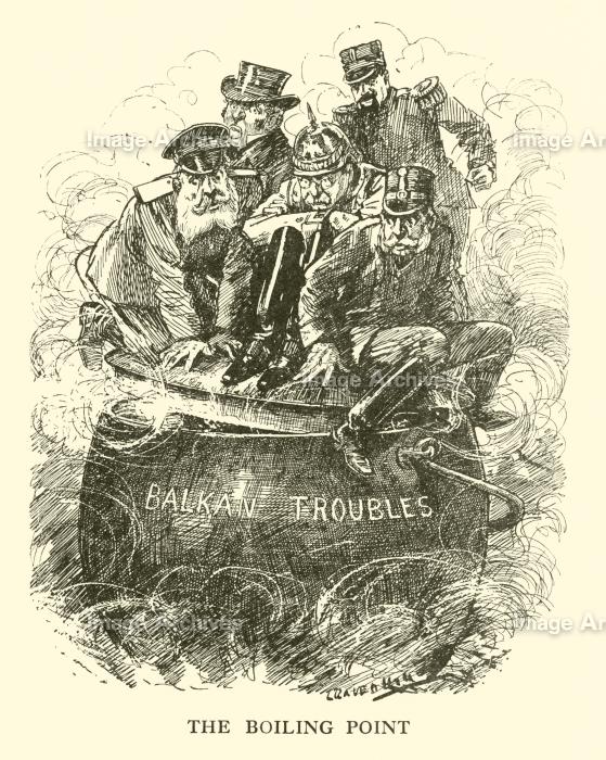 作品詳細 | バルカン問題の風刺画 | イメージアーカイブ - DNPアート