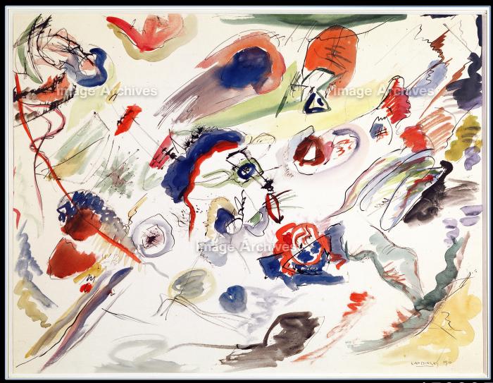 作品詳細 | 無題（最初の抽象画） | イメージアーカイブ - DNPアート