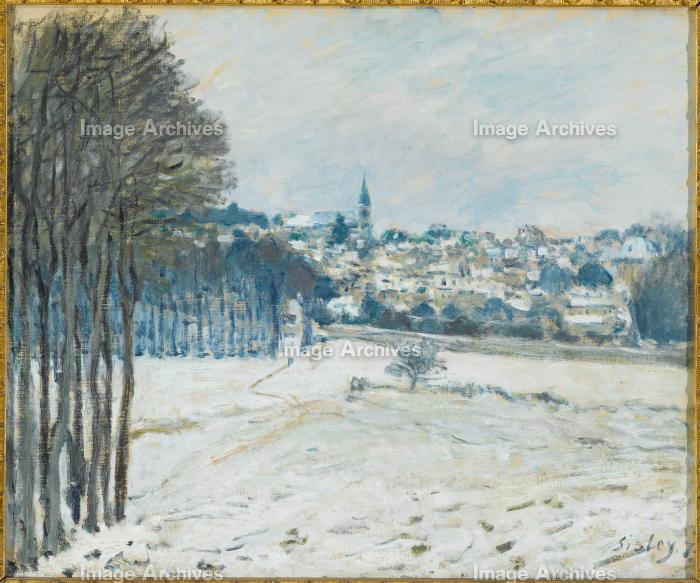 作品詳細 | マルリー・ル・ロワの雪 | イメージアーカイブ - DNPアート