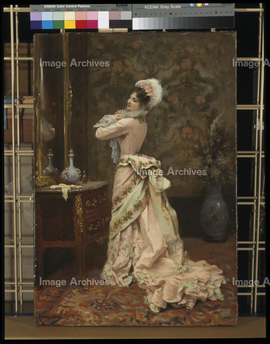 作品詳細 | 鏡の前の装い | イメージアーカイブ - DNPアート