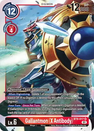 Gallantmon (X Antibody) (BT9-017) - DigimonCard