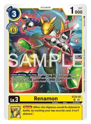 Renamon (ST22-02) - DigimonCard