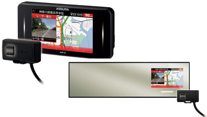 ドラレコの画面とレーザー式オービス対応探知機が連携！【セルスター