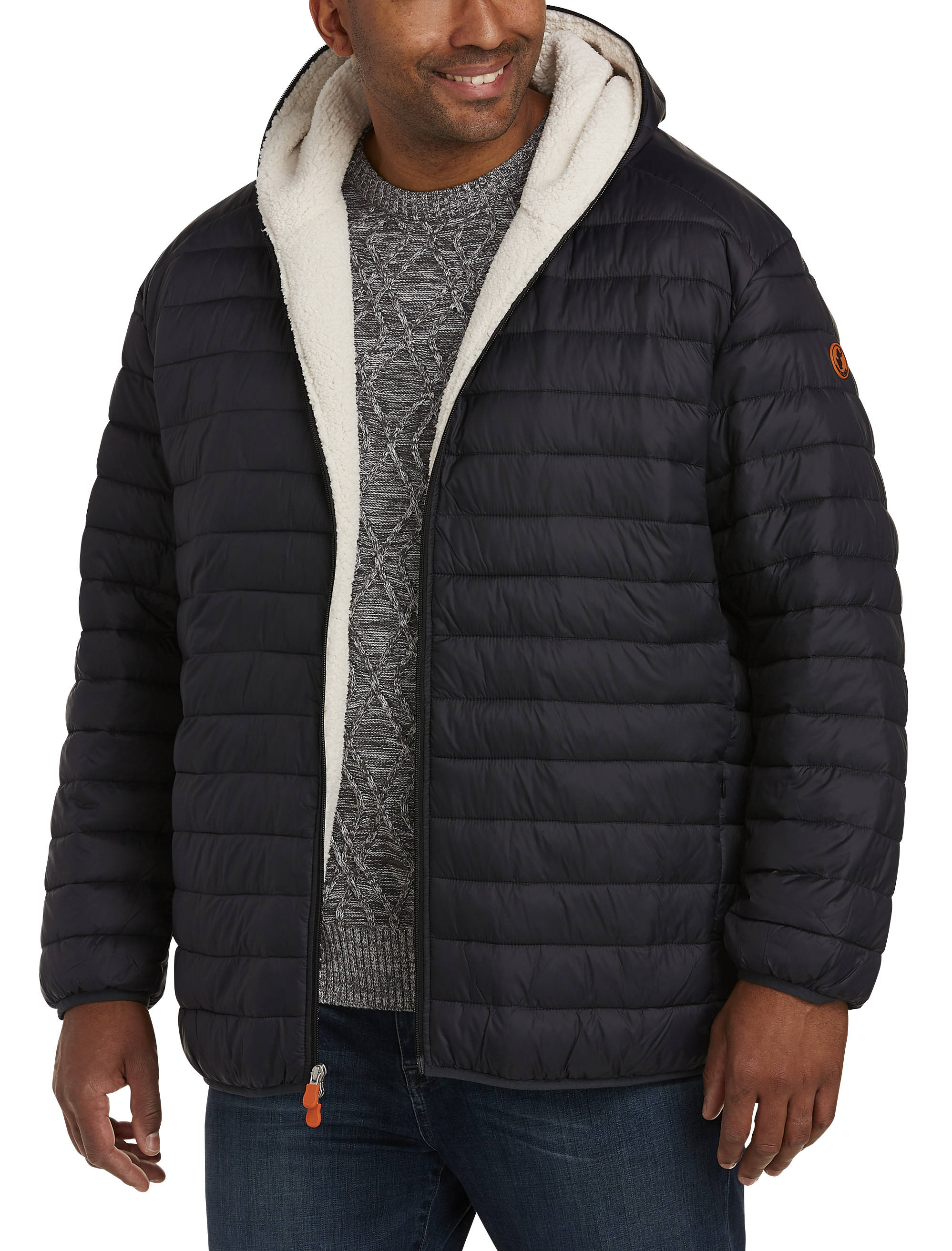 Big + Tall | Save the Duck Sherpa Hooded Jacket | DXL