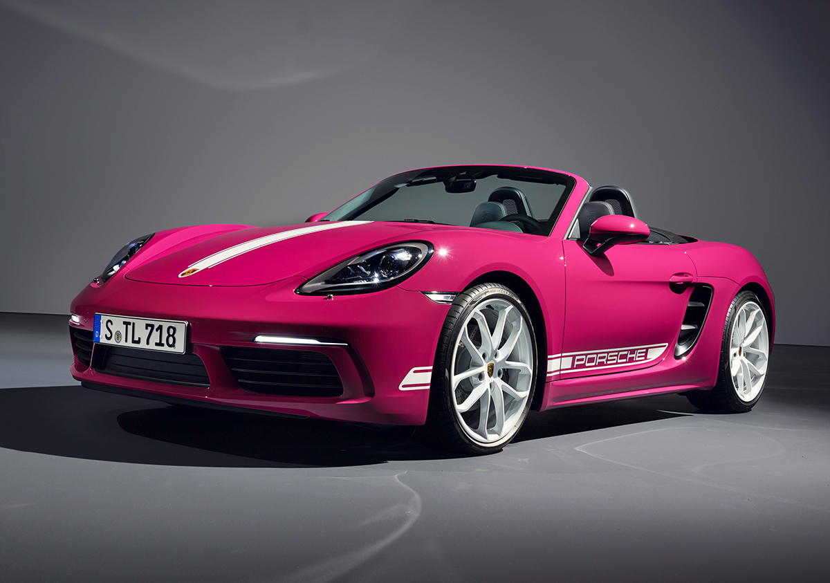 ポルシェ964RSのピンクが718ケイマン&ボクスターで復活 「スタイル