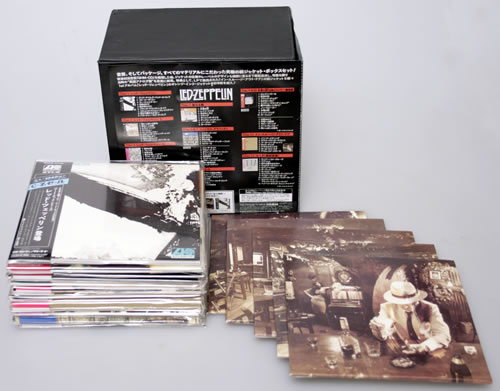 Led Zeppelin The Definitive Box Set Japanese Promo SHM CD (622908)