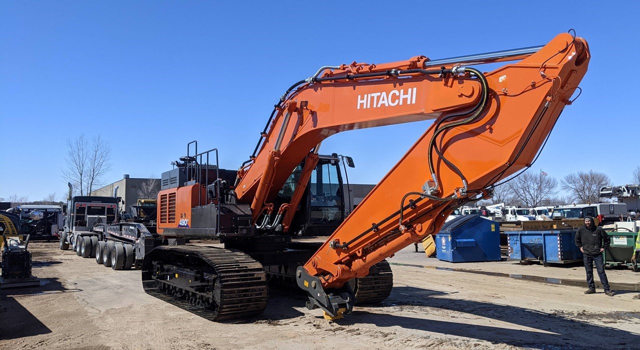 2023 Hitachi ZX490LC-6 Excavator-Track For Sale in Duluth Minnesota